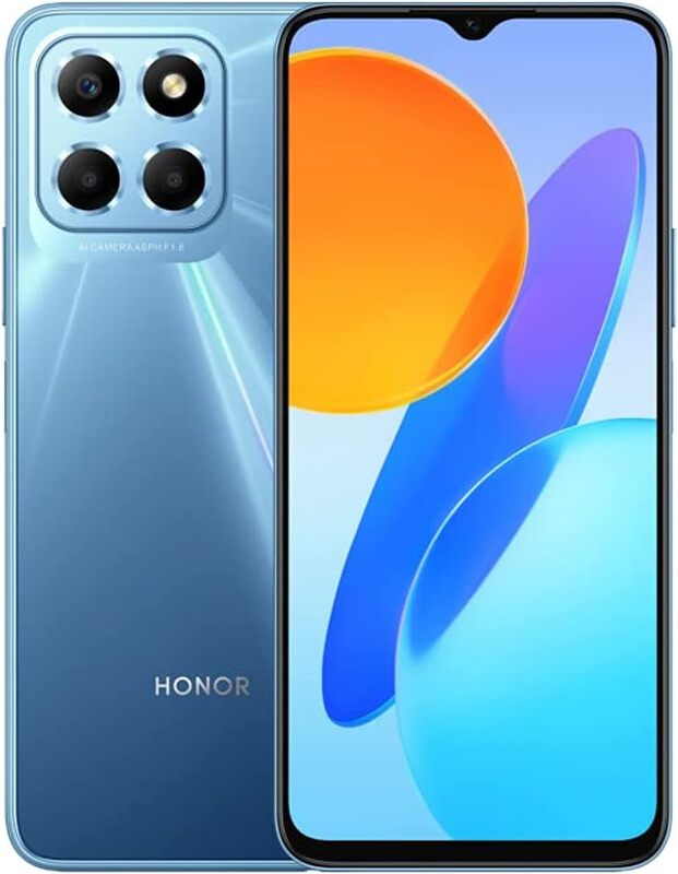 Honor X6 Dual SIM 4GB RAM 64GB 4G - UAE Version (Ocean Blue)